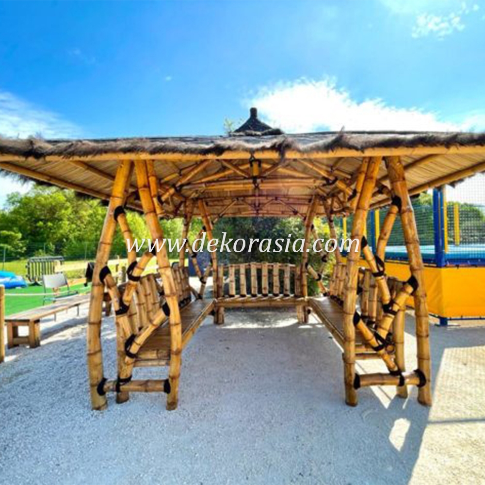 Bamboo Gazebo for Home Garden, Bamboo Gazebo Outdoor - Image 1